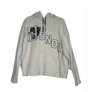 Honor The Gift Mascot gray hoodie sweatshirt size XXL